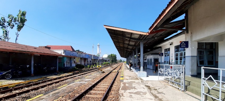 Stasiun Kereta Api di Kota Malang