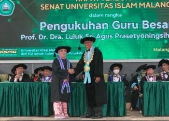 Pengukuhan guru besar UNISMA