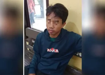 Terduga Maling Kota Amal di masjid