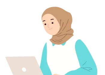 Ilustrasi perempuan.