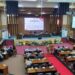 Rapat paripurna yang membahas usulan pencabutan Perda Bangunan Gedung dan perubahan tiga perda lainnya.