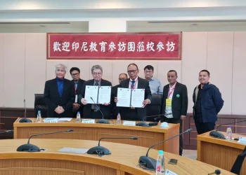  Delegasi UNISMA tandatangani kesepakatan dengan mitra industri internadional di Taiwan (28/03/2023).