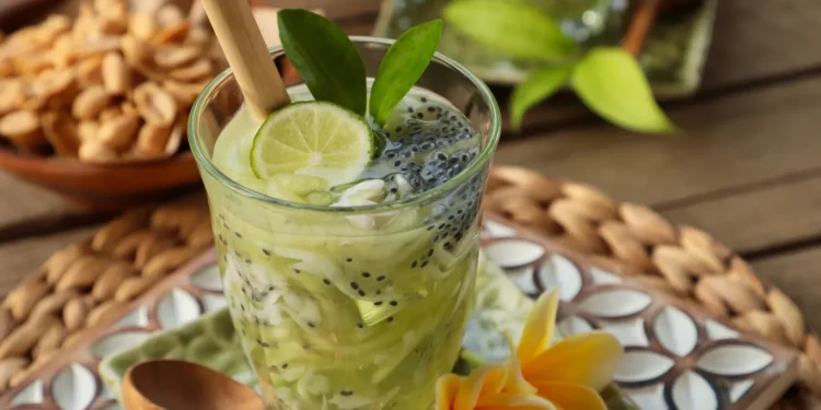 Resep es kuwut simple khas bali.
