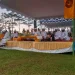 Pelaksanaan Tawur Kesanga di Lapangan Karangtengah, Desa Glanggang, Kecamatan Pakisaji, Kabupaten Malang.