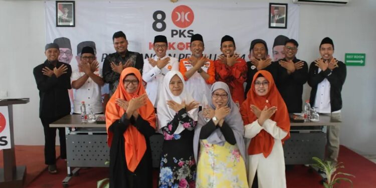 Kick off pemenangan Pemilu jajaran DPD PKS Kota Malang dan pengenalan BCAD PKS Kota Malang pada Minggu (5/3/2023) kemarin.