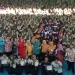 Foto bersama para pemenang dengan warga SMKN 1 Turen (09/03/2023).