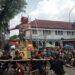 Kirab ogoh-ogoh di perayaan Hari Raya Nyepi 2023 di Kota Malang.