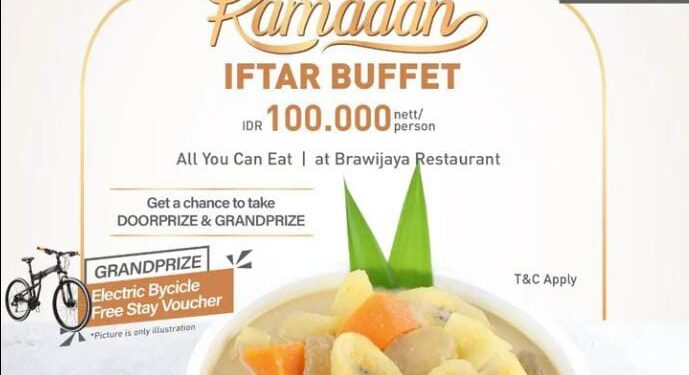 Promo menu spesial Ramadhan dari Hotel Whiz Prime Basuki Rahmat Malang.