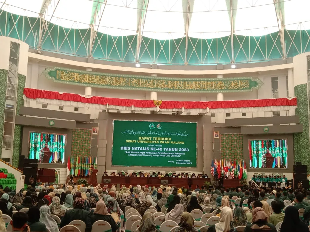 Kegiatan Dies Natalis ke-42 Universitas Islam Malang (Unisma). 