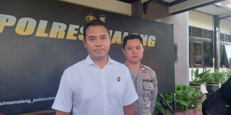 Kasatreskrim Polres Malang, Iptu Wahyu Rizki Saputro.