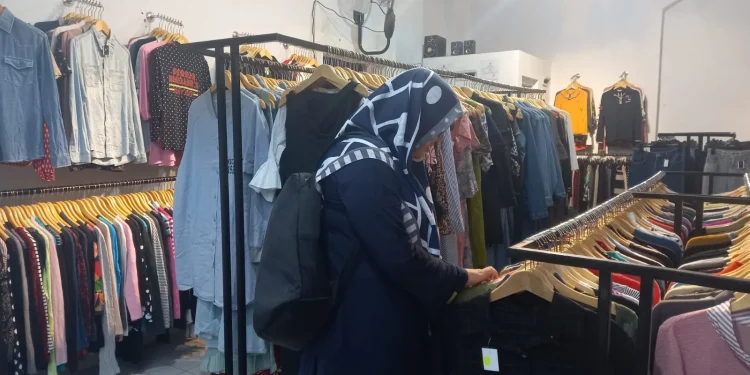 Salah satu thrift store di Kabupaten Malang.