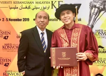 Surya Burhanuddin bersama Hadi Guna.