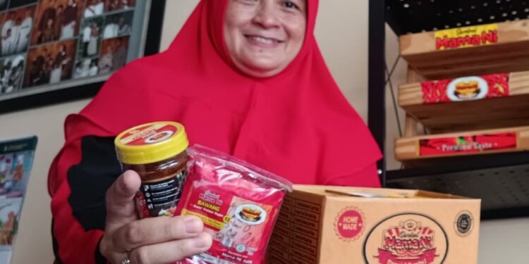 Produk Sambel MamaNi, UKM Kota Malang yang mampu menembus konsumen mancanegara.