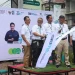 Pemberangkatan peserta mudik gratis BUMN 2023 oleh Pegadaian Kanwil 12 Surabaya, Senin (17/04/2023).