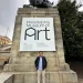 Ach Dhofir Zuhry berada di Philadelphia Museum of Art.