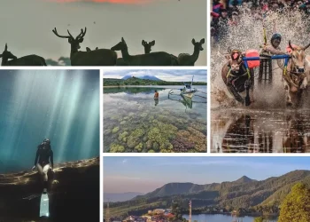 Kolase karya pemenang Lomba Foto Tugu Media Group 2023.