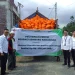 PT Pegadaian Kanwil XII Surabaya salurkan bantuan ribuan paket sembako untuk masyarakat.