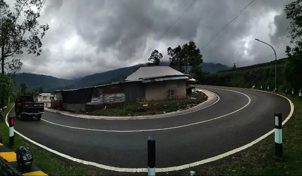 Jalur cangar, salah satu pilihan Jalan ke Kota Batu.