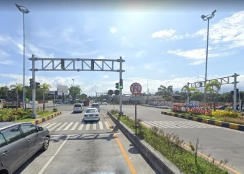 Jalur alternatif Jalan ke kota Batu setelah keluar dari exit tol Singosari.