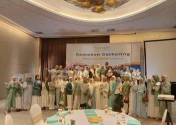 Kegiatan Ramadan Gathering Akbar Wardah di Kota Malang. (