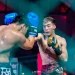 Heza Arianto (kanan), atlet MMA asal Kota Malang mengembangkan bakat di MMA Fight Academy, California, Amerika Serikat.