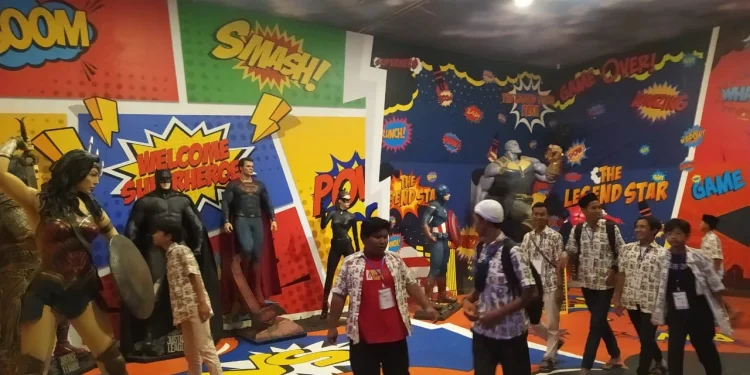 Anak anak yatim piatu kunjungi Jati Park 3