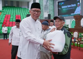 Yayasan Unisma beri santunan ratusan kaum Dhuafa