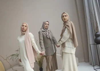 tampil cantik dengan baju halal bihalal