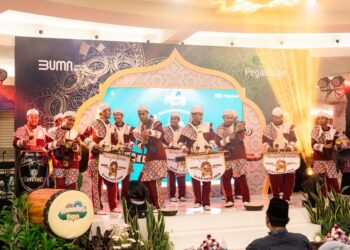 Acara  Ramadan Expo oleh PT Pegadaian Kanwil XII Surabaya.