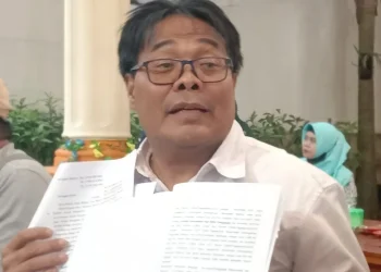 Sumardhan, kuasa hukum tergugat 1, Bambang Setyawan dalam sengketa lahan PT Noto Joyo Nusantara.