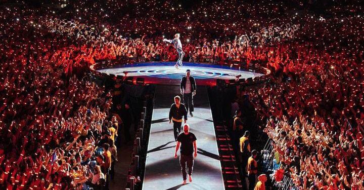 Grup musik Coldplay yang akan gelar konser di Indonesia November 2023.