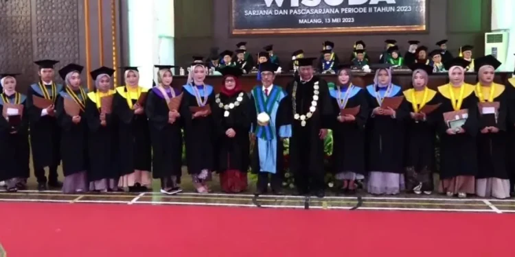 UIN Malang,Wisudawan UIN Malang,Wisuda UIN Malang - 800 Wisudawan Periode II 2023 UIN Malang Raih Predikat Cumlaude dan Sangat Memuaskan