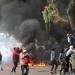 Aksi demonstrasi menolak UU Ciptaker di Kota Malang pada 2020 lalu yang berujung ricuh.