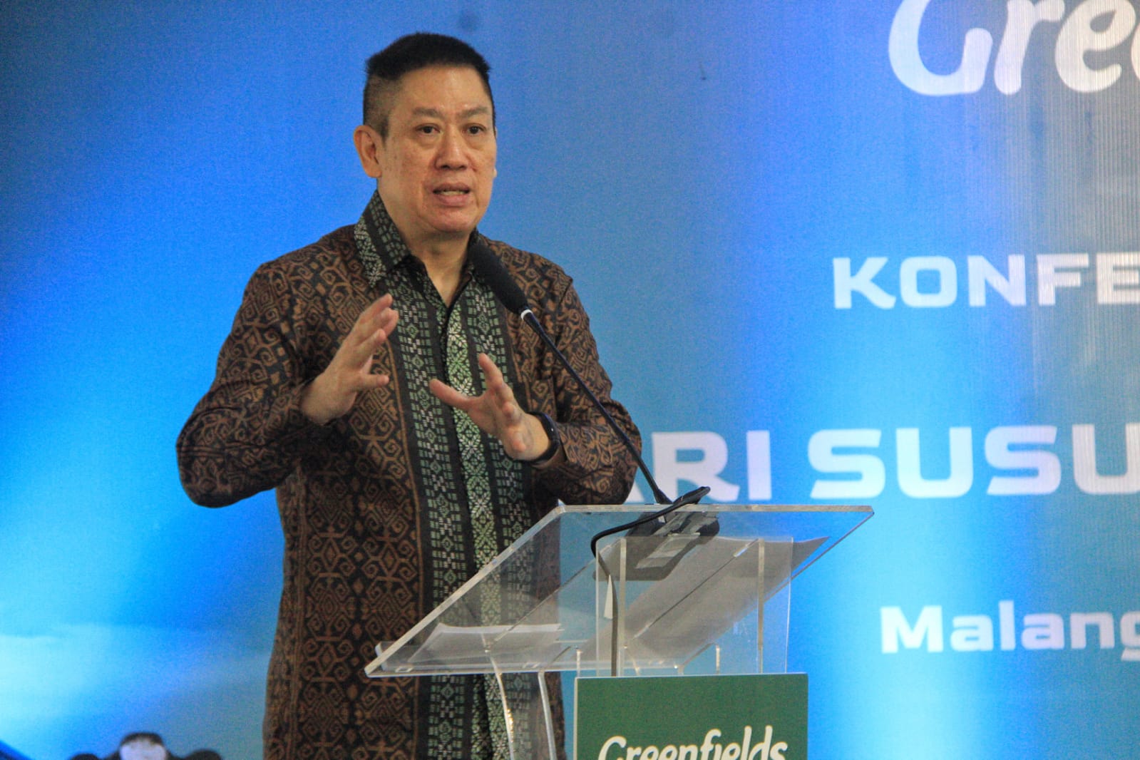 CEO Greenfields Indonesia, Andre Rompis.