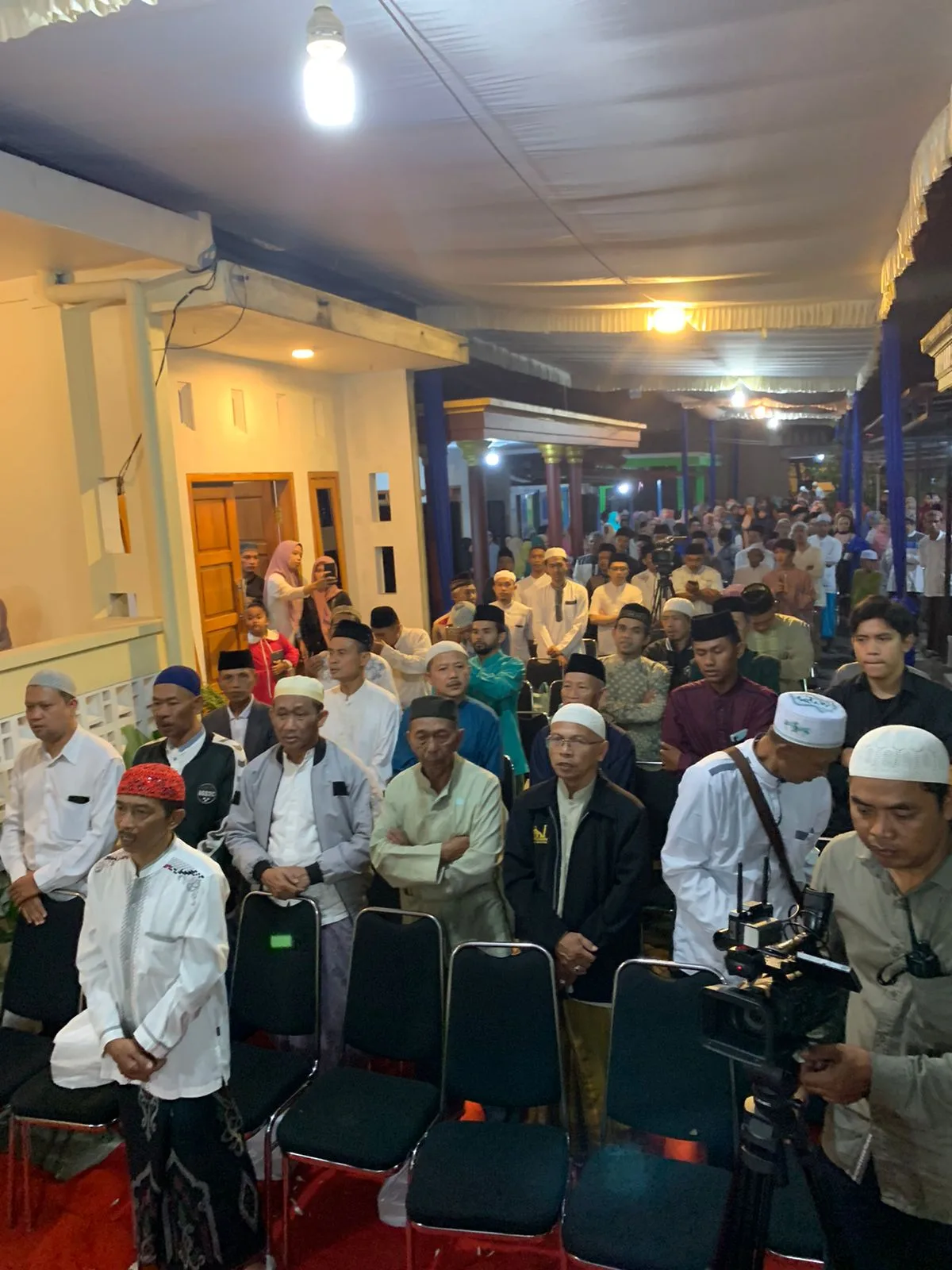 Ribuan orang menghadiri Haul KH Achmad Dahlan, Sanan, Purwantoro, Blimbing, Kota Malang.