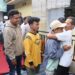 Mahasiswa dan warga berdamai usai dilakukan mediasi di Polresta Malang Kota.