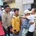 Mahasiswa dan warga berdamai usai dilakukan mediasi di Polresta Malang Kota.
