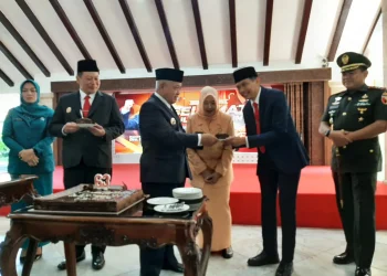 Peringatan Harkitnas ke-115 di Pendopo Agung Kabupaten Malang.