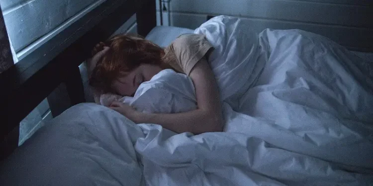 Ilustrasi tidur.