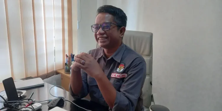 Komisioner KPU Kabupaten Malang, Marhaendra Pramudya Mahardika.