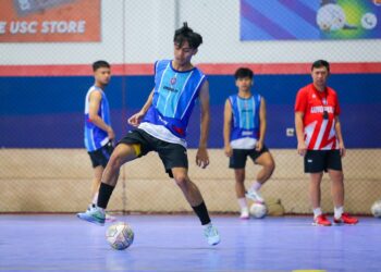 Punggawa baru Unggul FC menjalani sesi latihan jelang putaran kedua Pro Futsal League 2023.