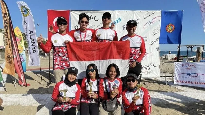 Atlet Paralayang Kota Batu