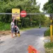 Portal pembatas di jalur klemuk Kota Batu