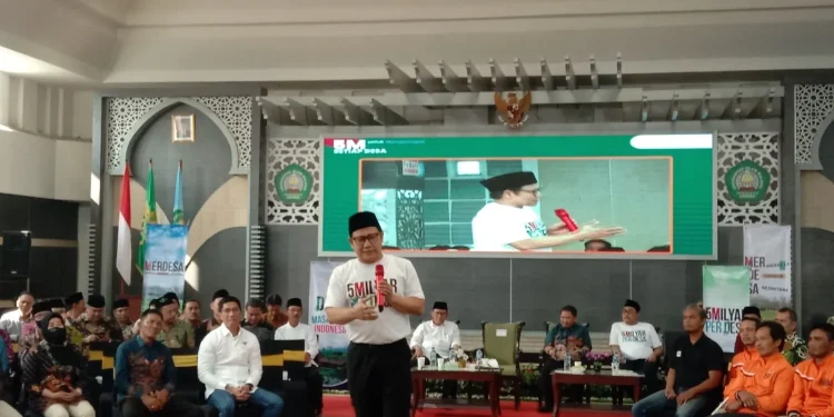 Muhaimin Iskandar Usulkan dana desa 2024 menjadi Rp 5 milyar.