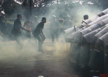 Skenario rusuh di KPU Kota Malang
