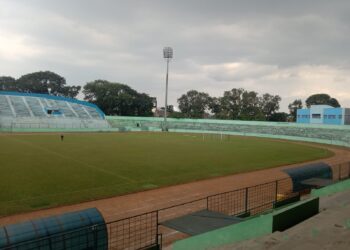 Stadion Gajayana Kota Malang yang rencananya akan digunakan menjadi markas Arema FC.