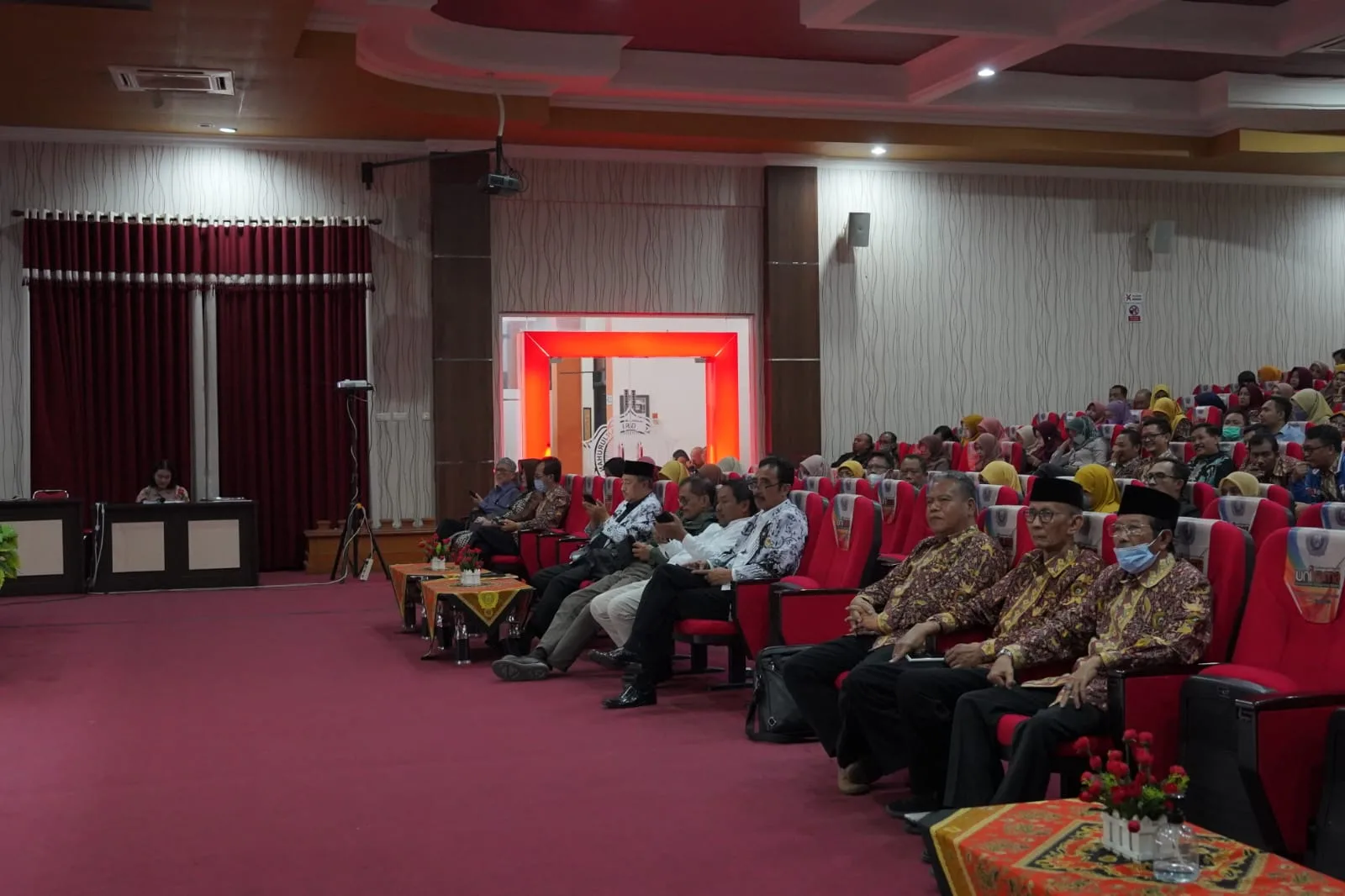 Suasana acara Penguatan Manajemen Perguruan Tinggi di Unikama (24/5/2023). 