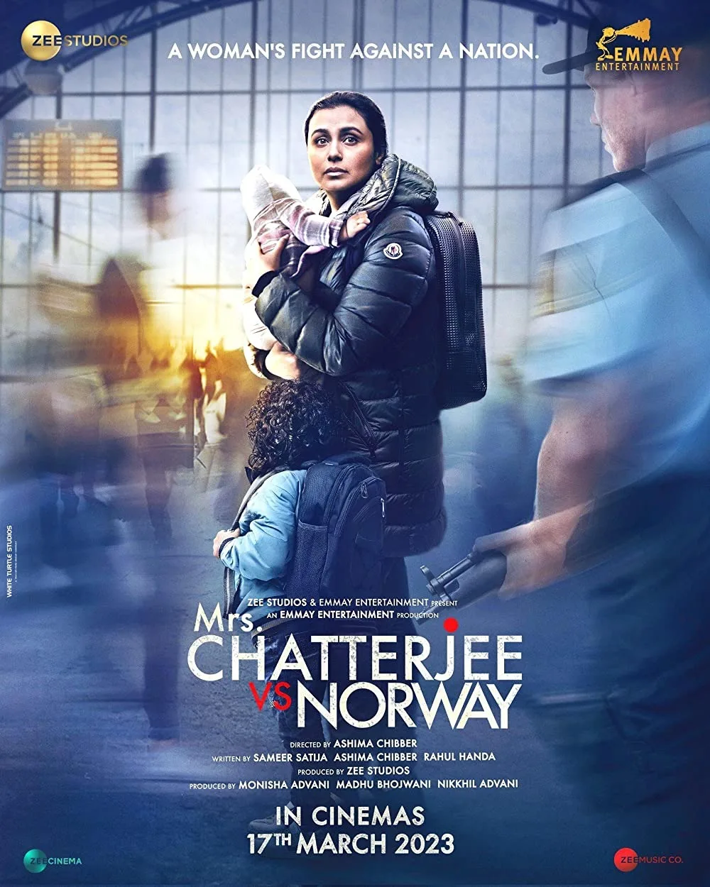 Poster Film Mrs. Chatterjee vs. Norway.