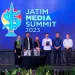 Wagub Emil Dardak tutup gelaran event Jatim Media Summit di Surabaya (25/5/2023).