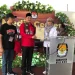 Ketua DPC PDIP Kabupaten Malang, Didik Gatot Subroto menerima tanda terima berkas dari KPU Kabupaten Malang.